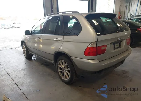 2001 BMW X5 3.0 из США, поврежденный, VIN WBAFA53501LM65063